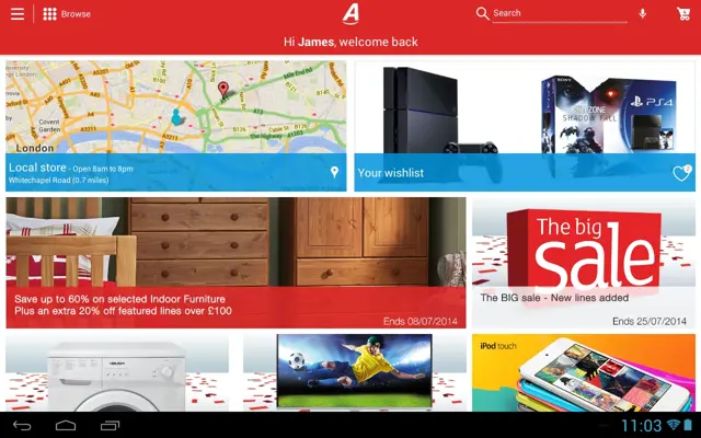 Argos android App screenshot 9